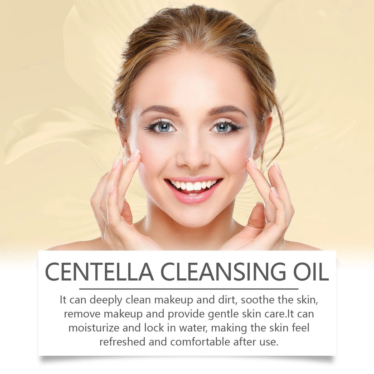 Huile Démaquillante Centella Asiatica EELHOE – Vitamine E, Anti-Points Noirs & Pores | 100ml